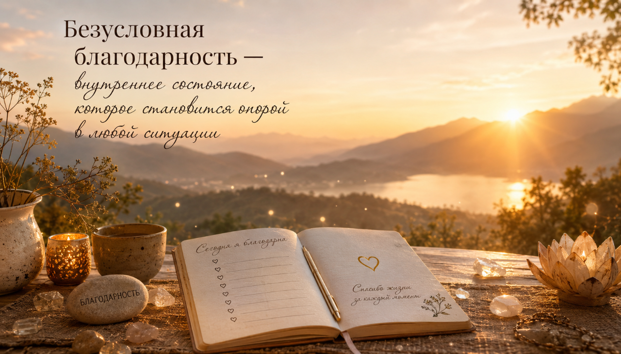 Почему практика благодарности помогает менять внутреннее состояние