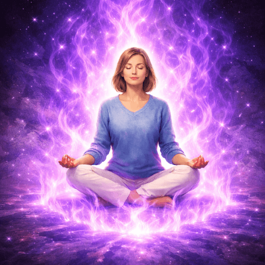 Очищение фиолетовым пламенем